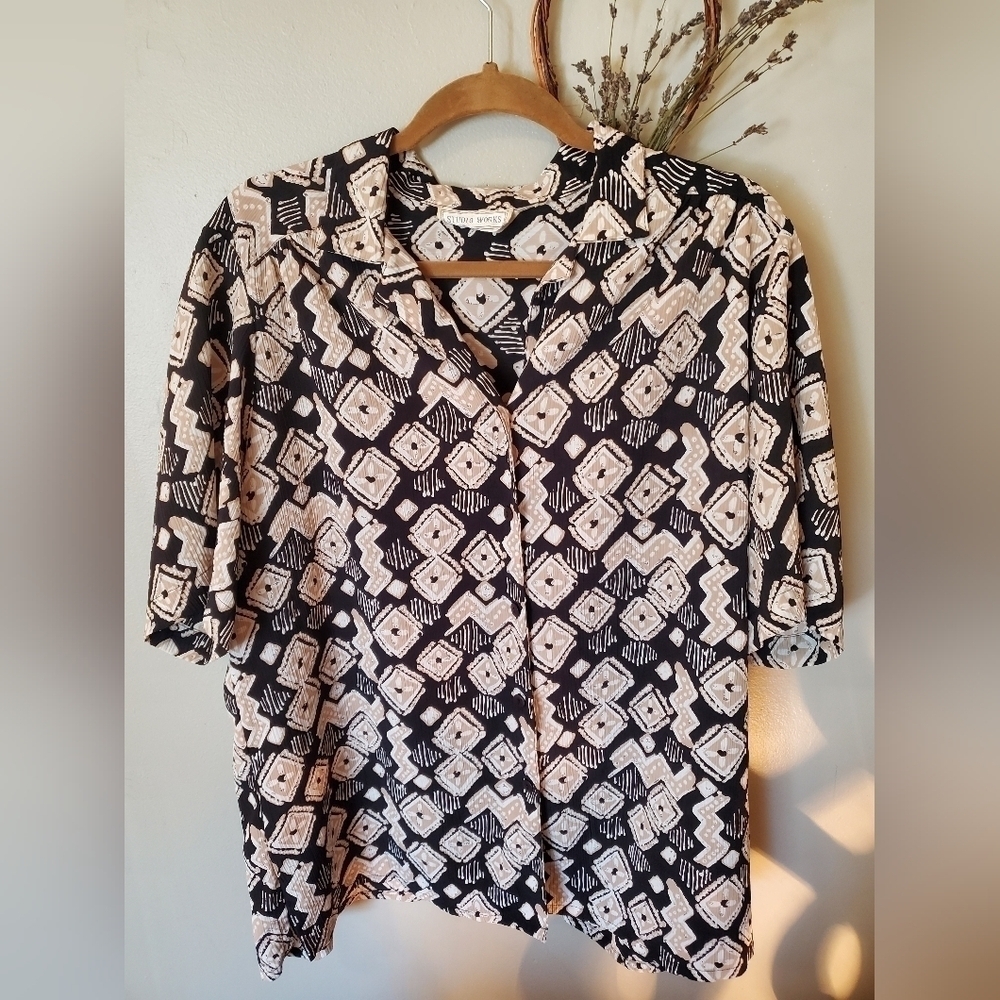 Studio Works Vintage Button Down - Picture 2 of 11